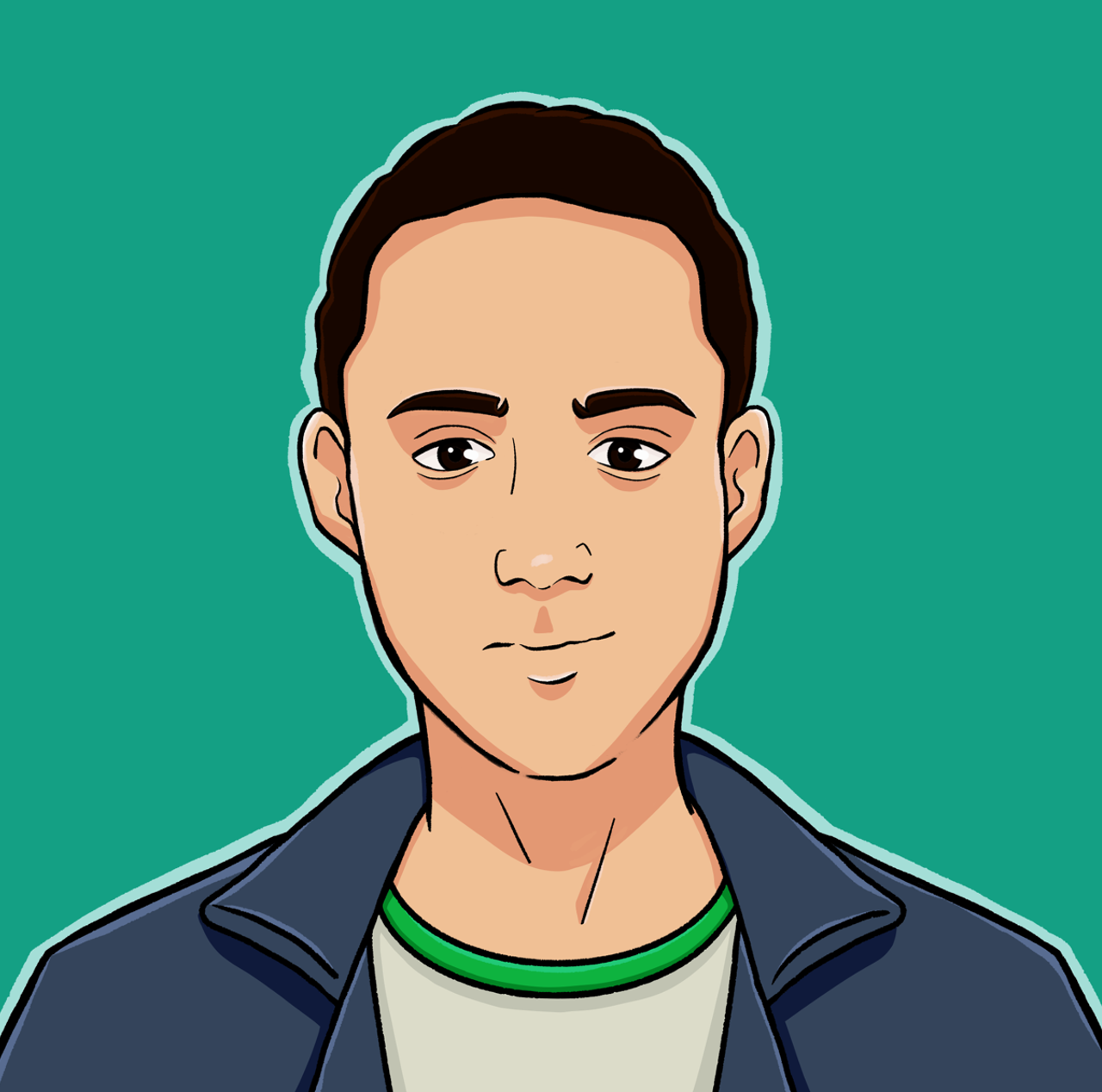 Ilustração feita sob encomenda de avatar pessoal.